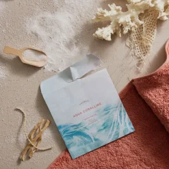 Aqua Coralline Bath Salts Envelope