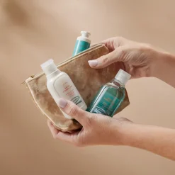 Aqua Coralline Travel Set with Beauty Bag