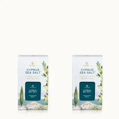 Cyprus Sea Salt Pura Diffuser Refill, 2-Pack Bundle