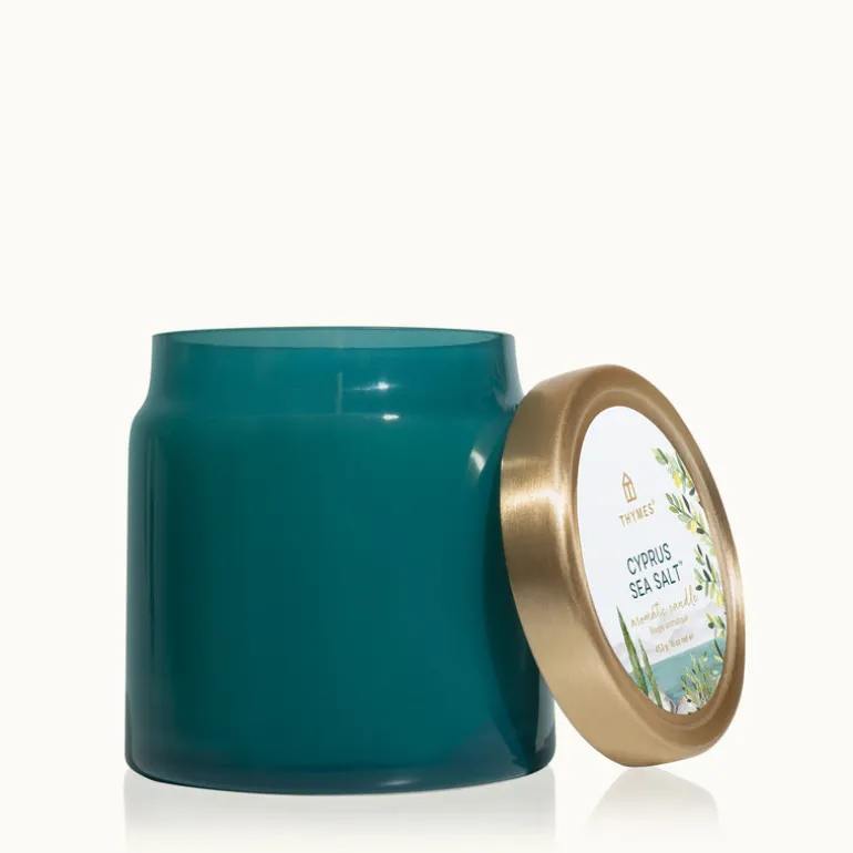 Cyprus Sea Salt Statement Poured Candle