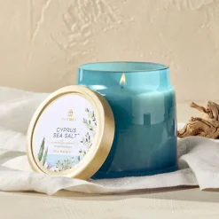 Cyprus Sea Salt Statement Poured Candle