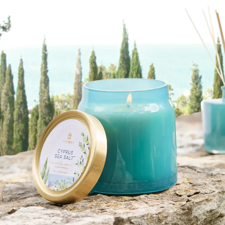 Cyprus Sea Salt Statement Poured Candle
