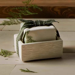 Frasier Fir Bar Soap and Dish Set