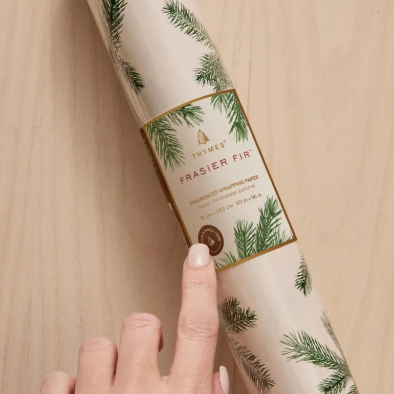 Frasier Fir Fragranced Wrapping Paper, 2 pack