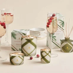 Frasier Fir Frosted Plaid Petite Reed Diffuser