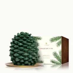 Frasier Fir Petite Molded Pinecone Candle