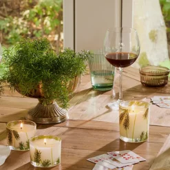 Frasier Fir Pine Needle Candle Set