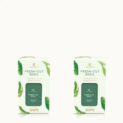 Fresh Cut Basil Pura Diffuser Refill 2-Pack Bundle