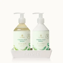 Fresh-Cut Basil Sink Set