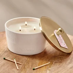 Goldleaf Gardenia Statement 3-Wick Candle