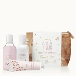 Goldleaf Gardenia Travel Set with Beauty Bag