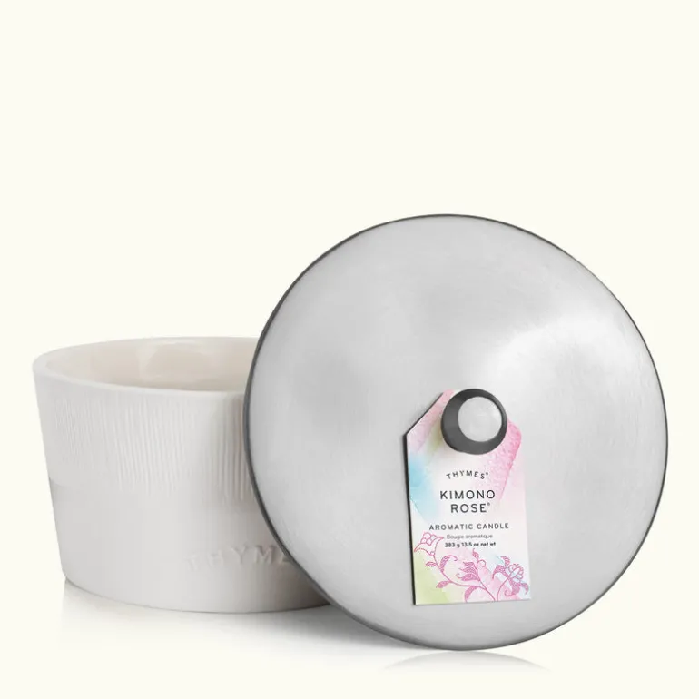 Kimono Rose Statement 3-Wick Candle