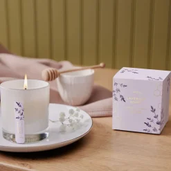 Lavender Honey Poured Candle