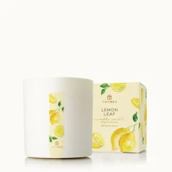 Lemon Leaf Poured Candle