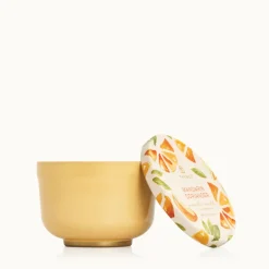 Mandarin Coriander Poured Candle Tin