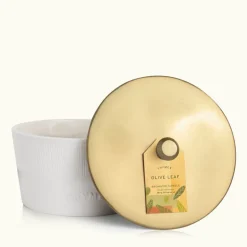 Olive Leaf Statement 3-Wick Candle