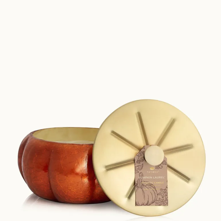 Pumpkin Laurel Statement Large Candle