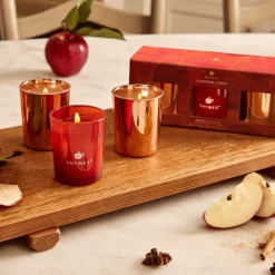 Simmered Cider Aromatic Votive Trio