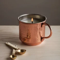 Simmered Cider Copper Cup Candle