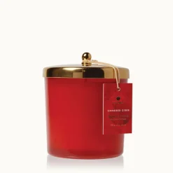 Simmered Cider Harvest Red Poured Candle