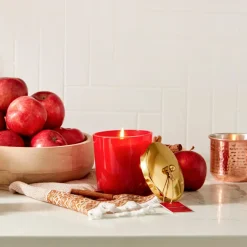 Simmered Cider Harvest Red Poured Candle