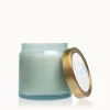 Washed Linen Statement Poured Candle
